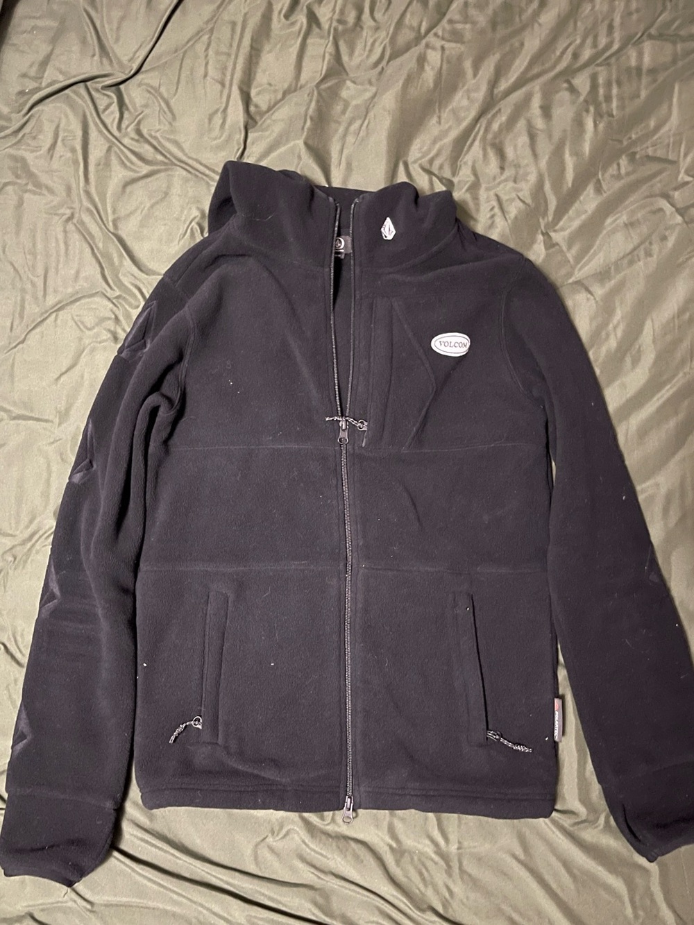 Volcom NWOT Full-Zip Fleece Jacket with Hood